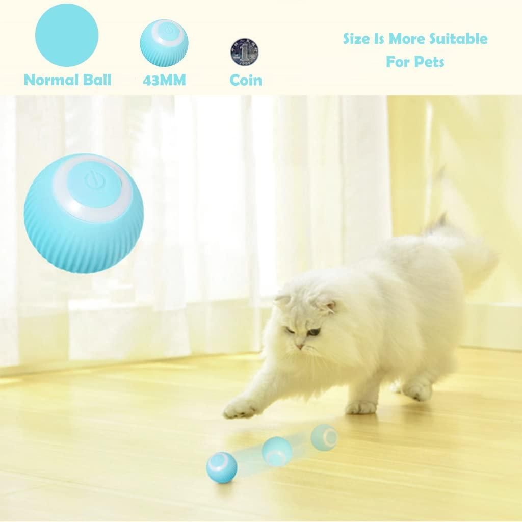 Interactive Ball Smart Toy for Cats and Dogs Pets