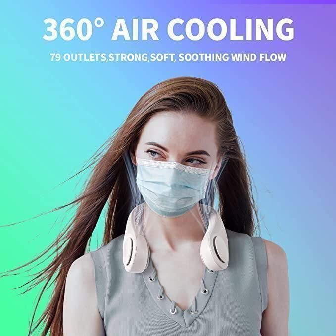 Neck Fan for Travel, Cooking, Walks in Summers